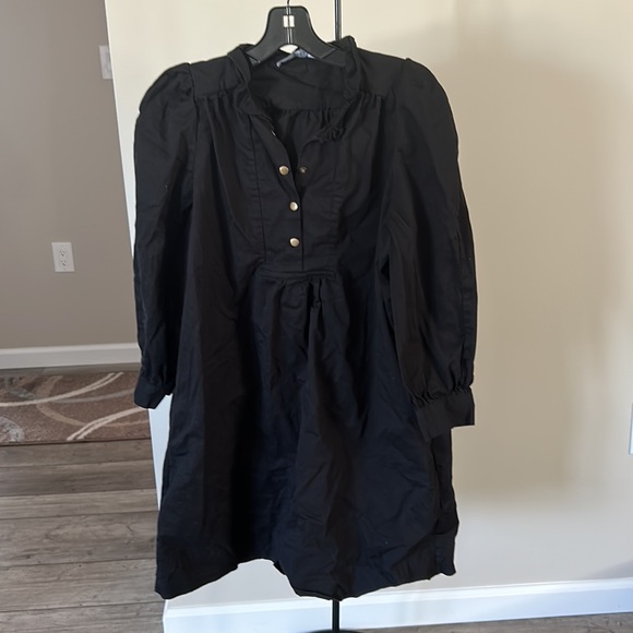 Black Claiborne Dress POMANDER PLACE - Picture 11 of 14